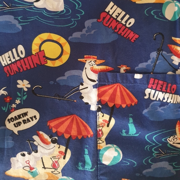 Disney Tops - Disney's Frozen scrub top